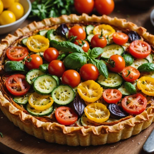 Découvrez la recette saine de la tarte croustillante à la feuille de brick