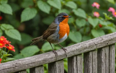 Quand le rouge-gorge vous parle : un messager inattendu pour votre santé