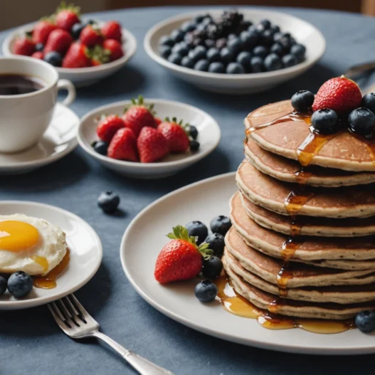 Redécouvrez le matin: pancakes au sarrasin, santé et saveurs au menu !