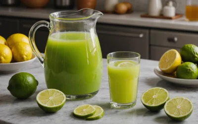 Citron bergamote recette : santé et vitalité dans un jus apaisant et revitalisant