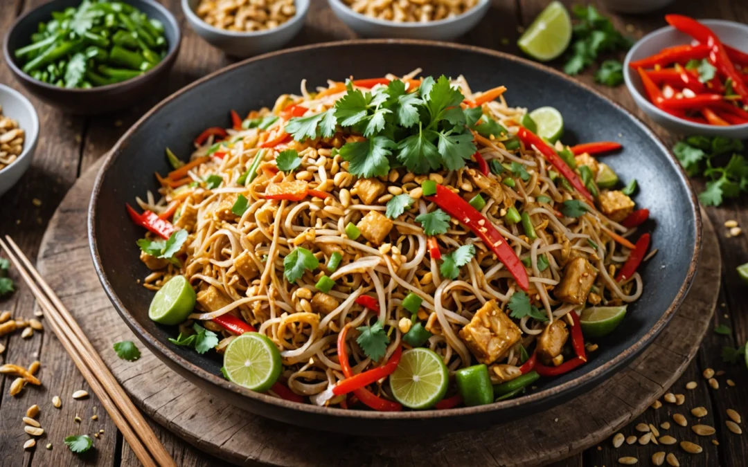 pad thai vegetarien
