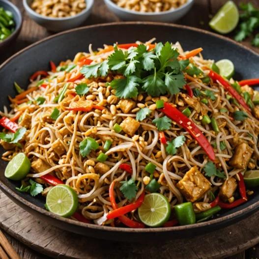 Le pad thaï végétarien : une explosion de saveurs pour un bien-être assuré