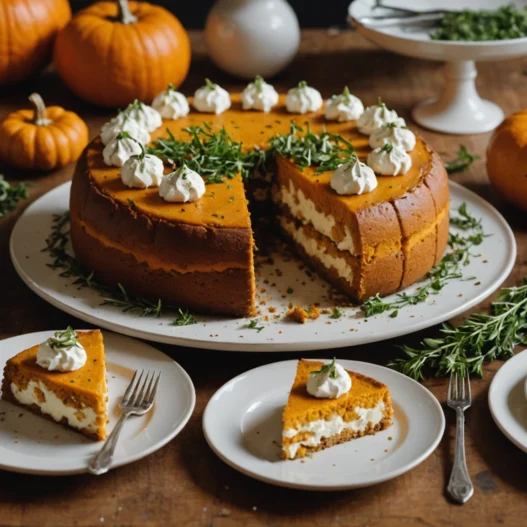 Cake potiron chèvre : allié santé pour des déjeuners savoureux et nutritifs