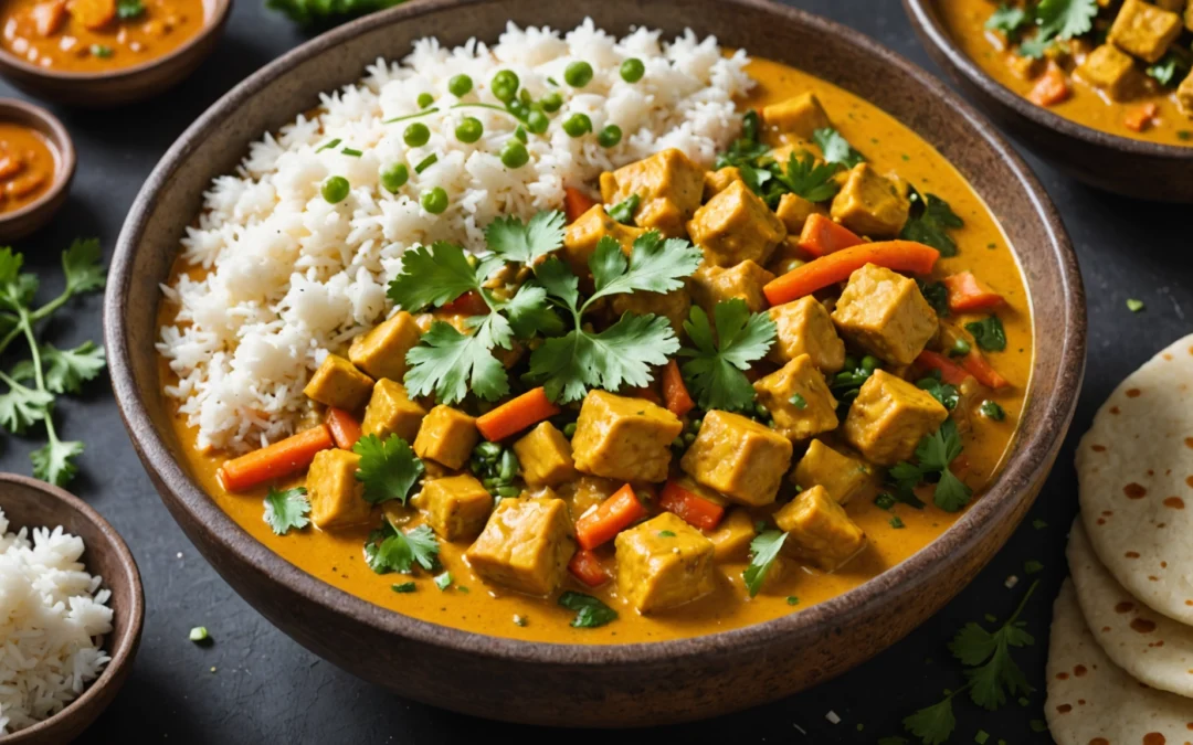 curry de legume au lait de coco