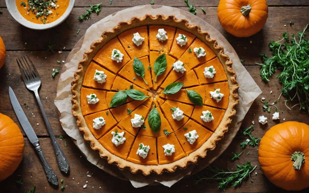 tarte potiron feta